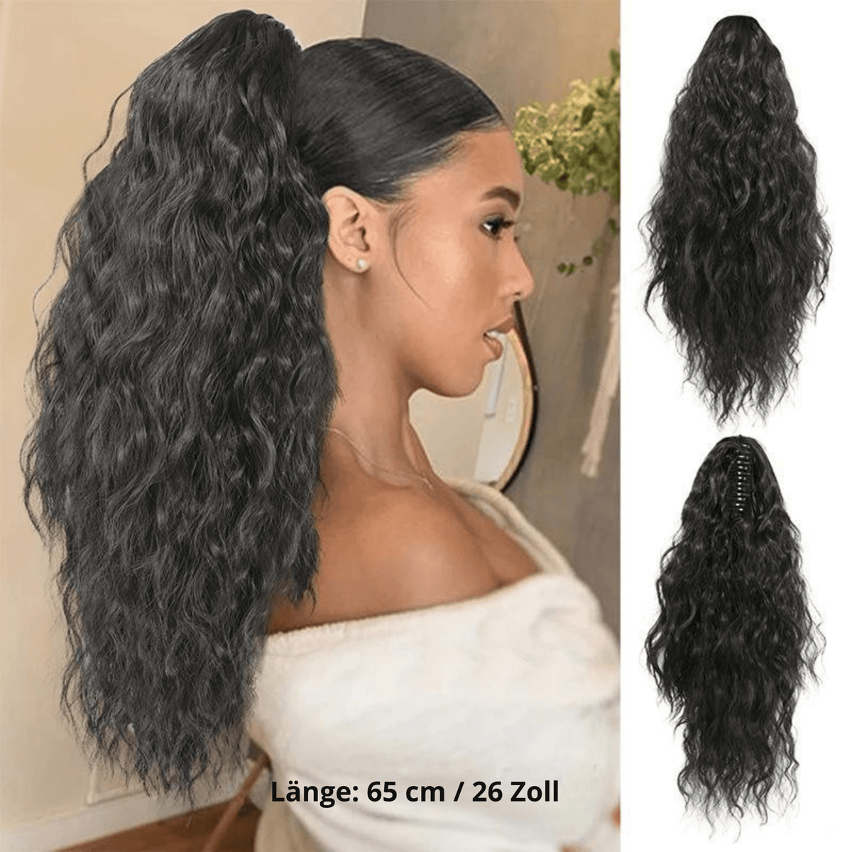 PonyPracht™ / Natürliche Haarverlängerung für Pferdeschwanz - Sopheria