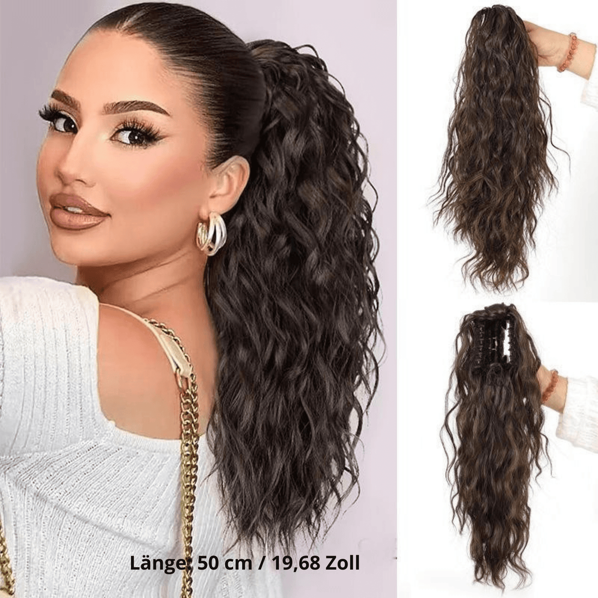 PonyPracht™ / Natürliche Haarverlängerung für Pferdeschwanz - Sopheria