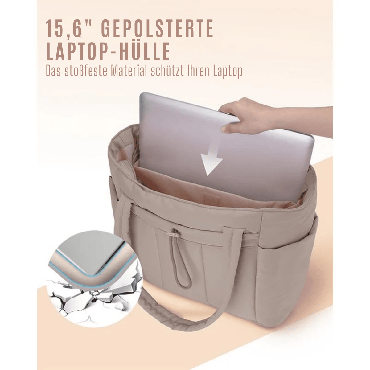 PufferPraktisch™ / Die ultimative Stepptasche - Sopheria