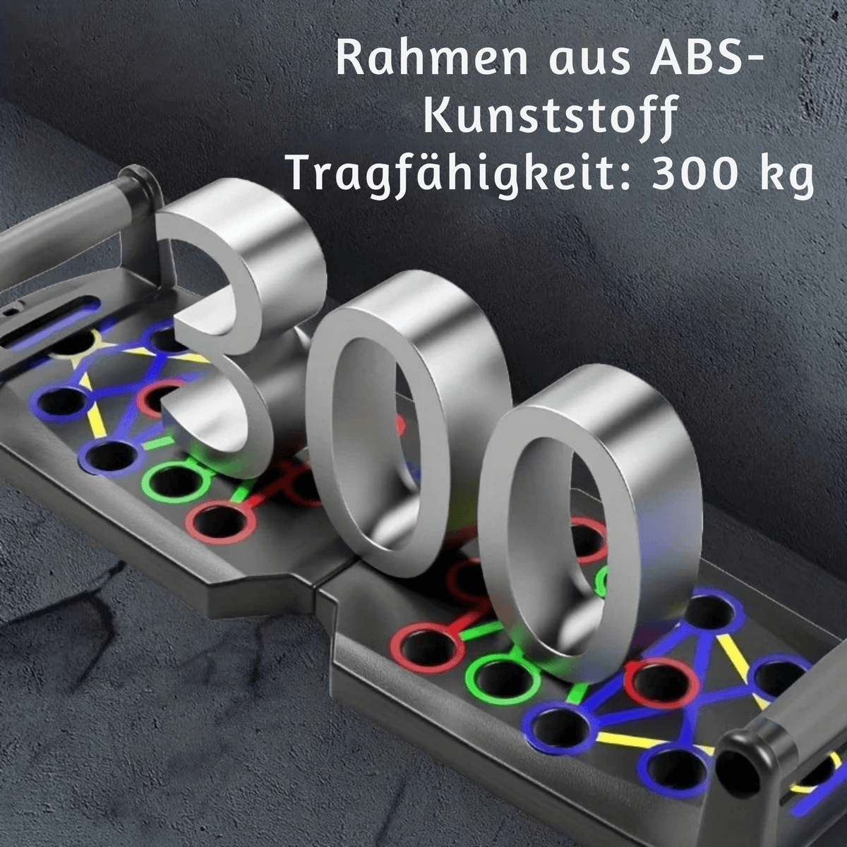 PushProfi™ / Faltbares Liegestützbrett: Ganzkörpertraining überall - Sopheria
