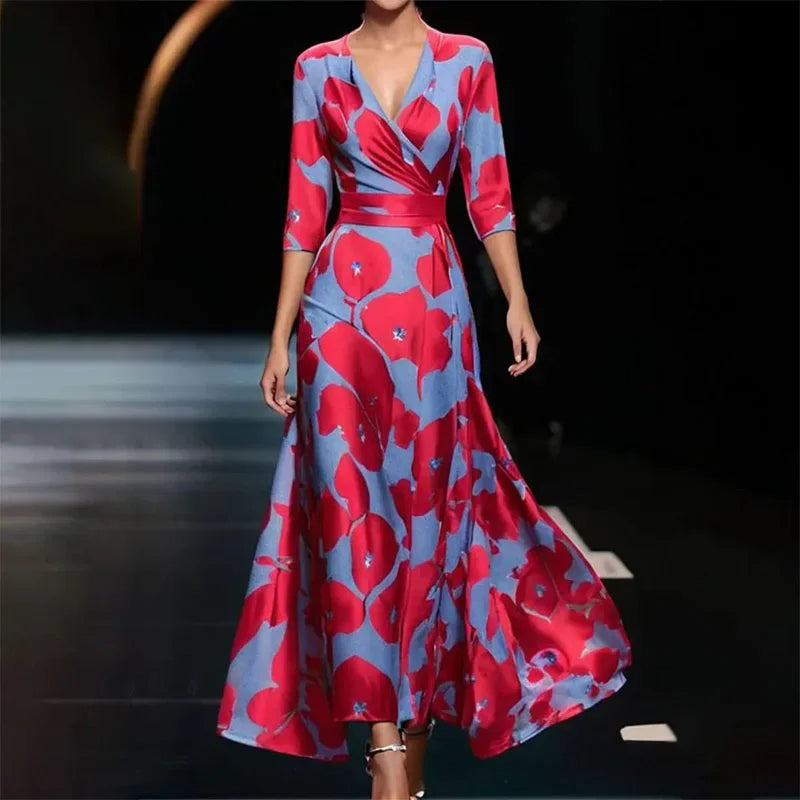 Alma | Elegantes Damenkleid mit Ärmeln