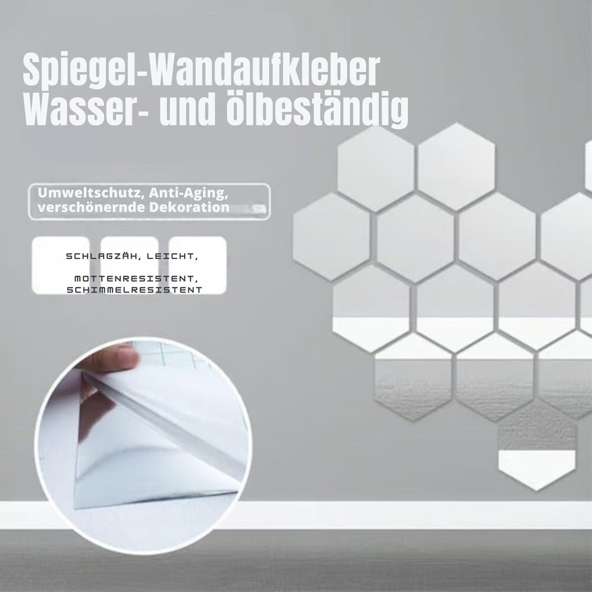 ReflexFest™ / Bruchsichere Selbstklebende Spiegelfolien - Sopheria