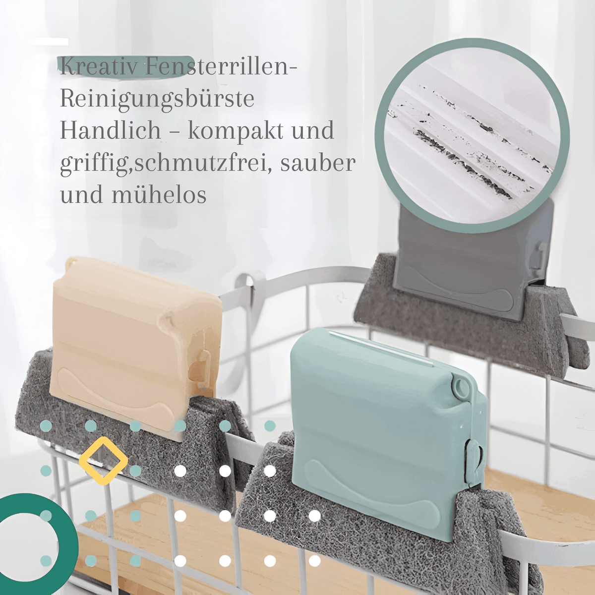 ReinReach™ / Ultimative Eck- Und Fensterreinigungsbürste - Sopheria