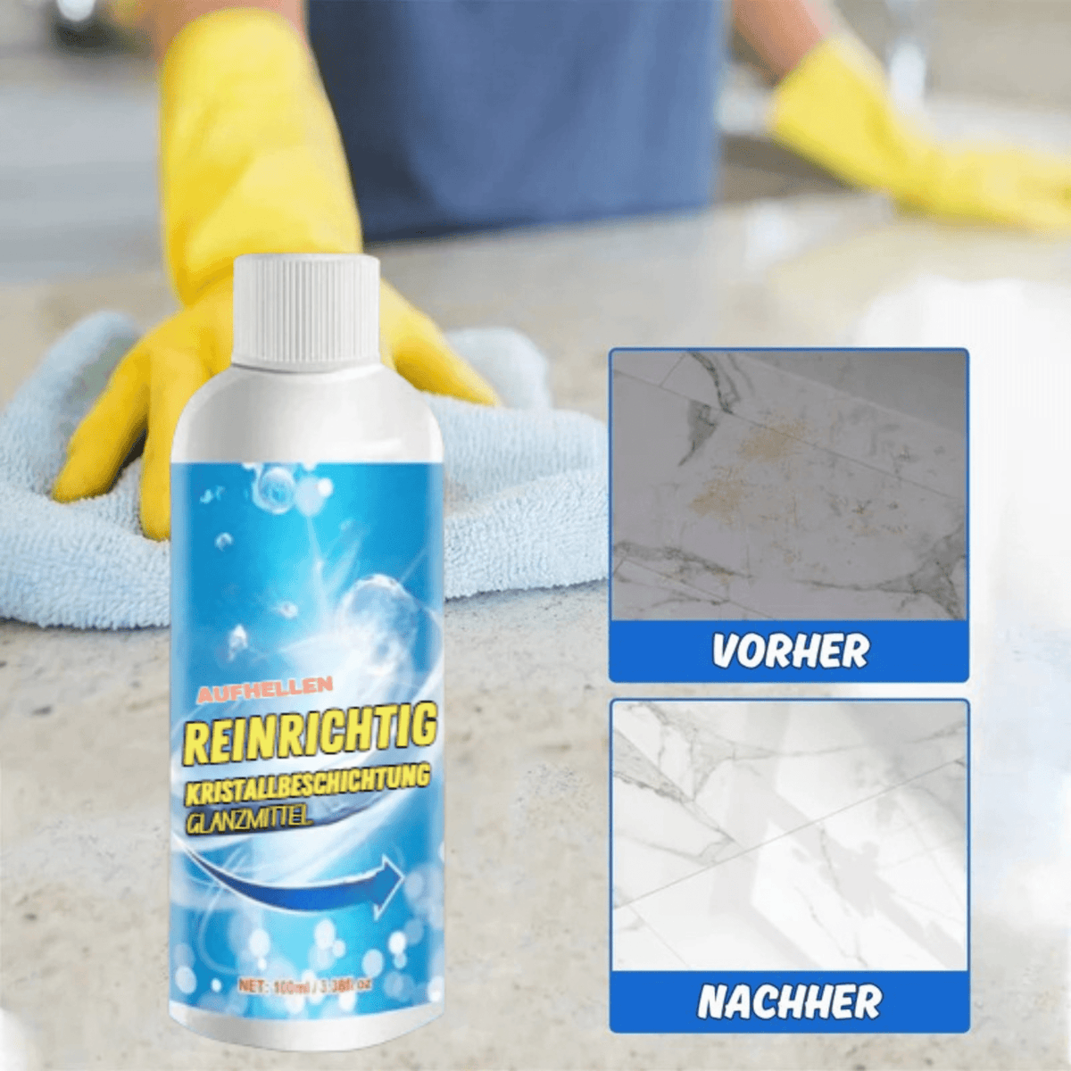 ReinRichtig™ / Stein-Fleckenreiniger (1+1 GRATIS) - Sopheria