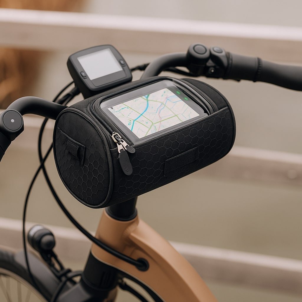 RideVault / Lenkertasche für Fahrrad / Wasserdichte Fahrradtasche mit Touchscreen - Sopheria