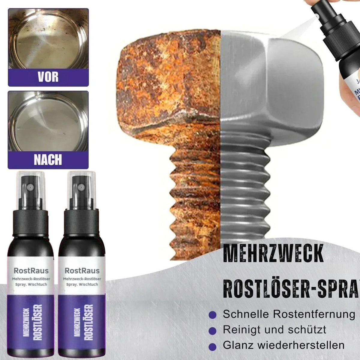 RostRaus™ / Rostentferner Spray - Sopheria