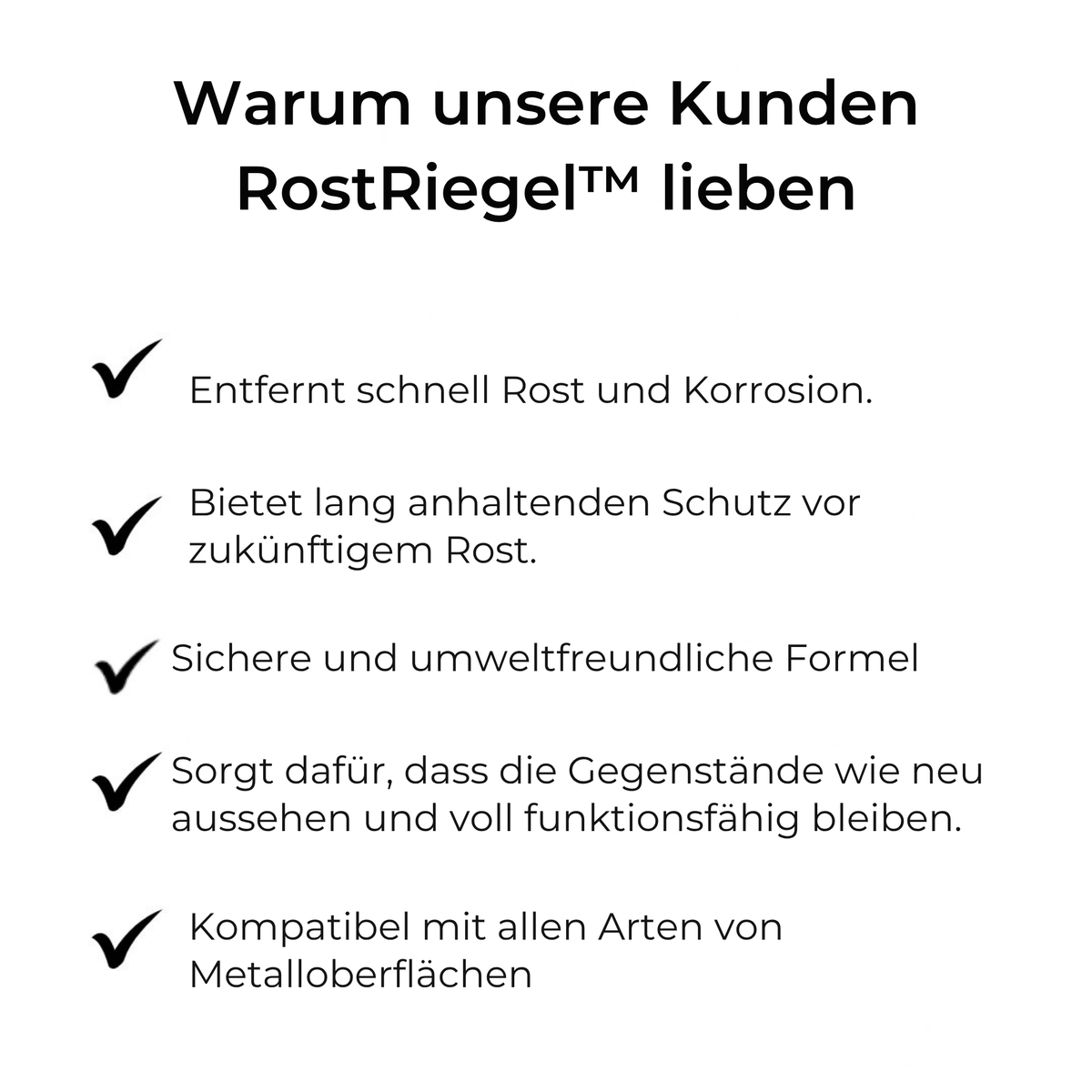 RostRiegel™ / Entrosten und Schützen - Sopheria