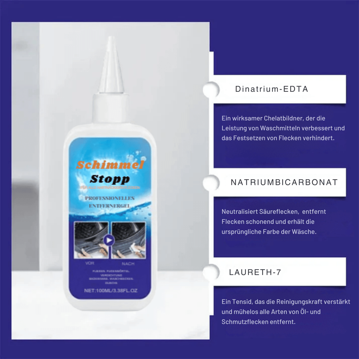 SchimmelStopp™ / Reinigt Ohne Schrubben - Sopheria
