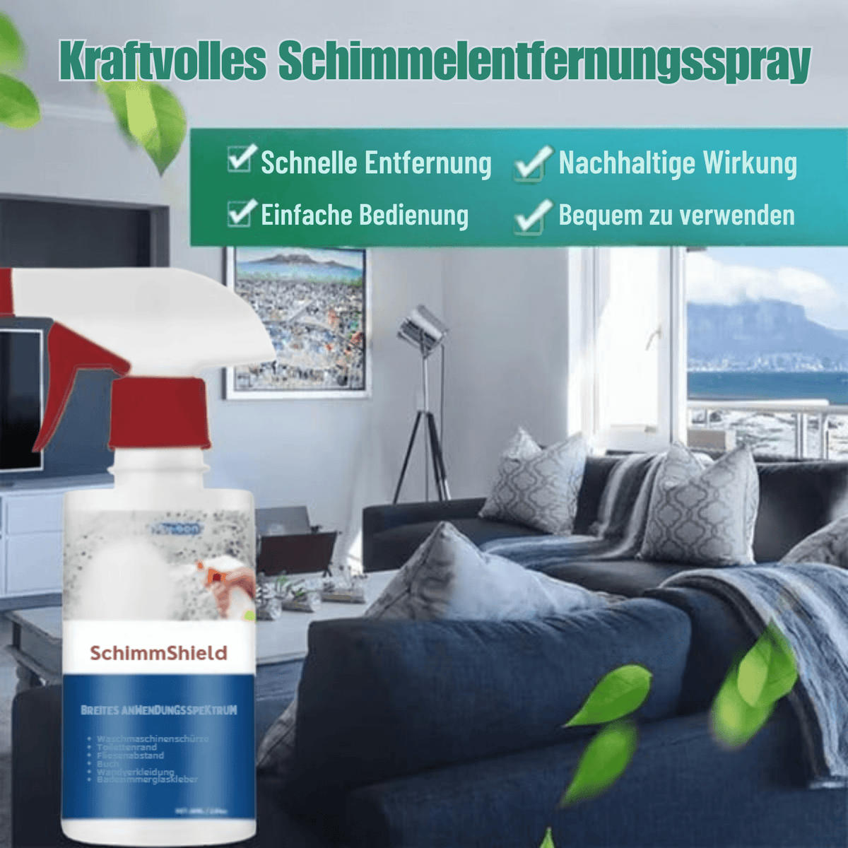 SchimmShield™ / Leistungsstarker Schimmelreinigungsschaum - Sopheria