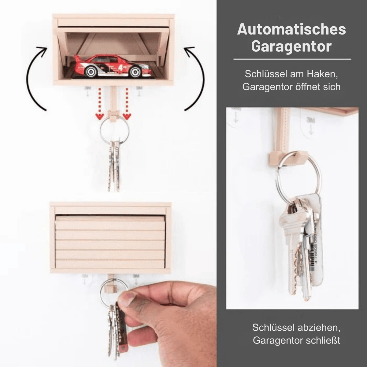 SchlüsselStall™ / Die Mini-Garage Für Ihre Schlüssel - Sopheria