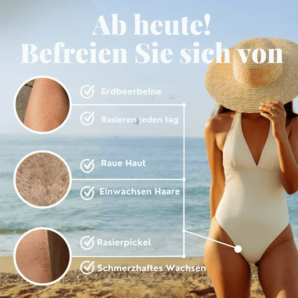 SeidenSanft™ / Seidiges Haut-Haarentfernungsserum - Sopheria