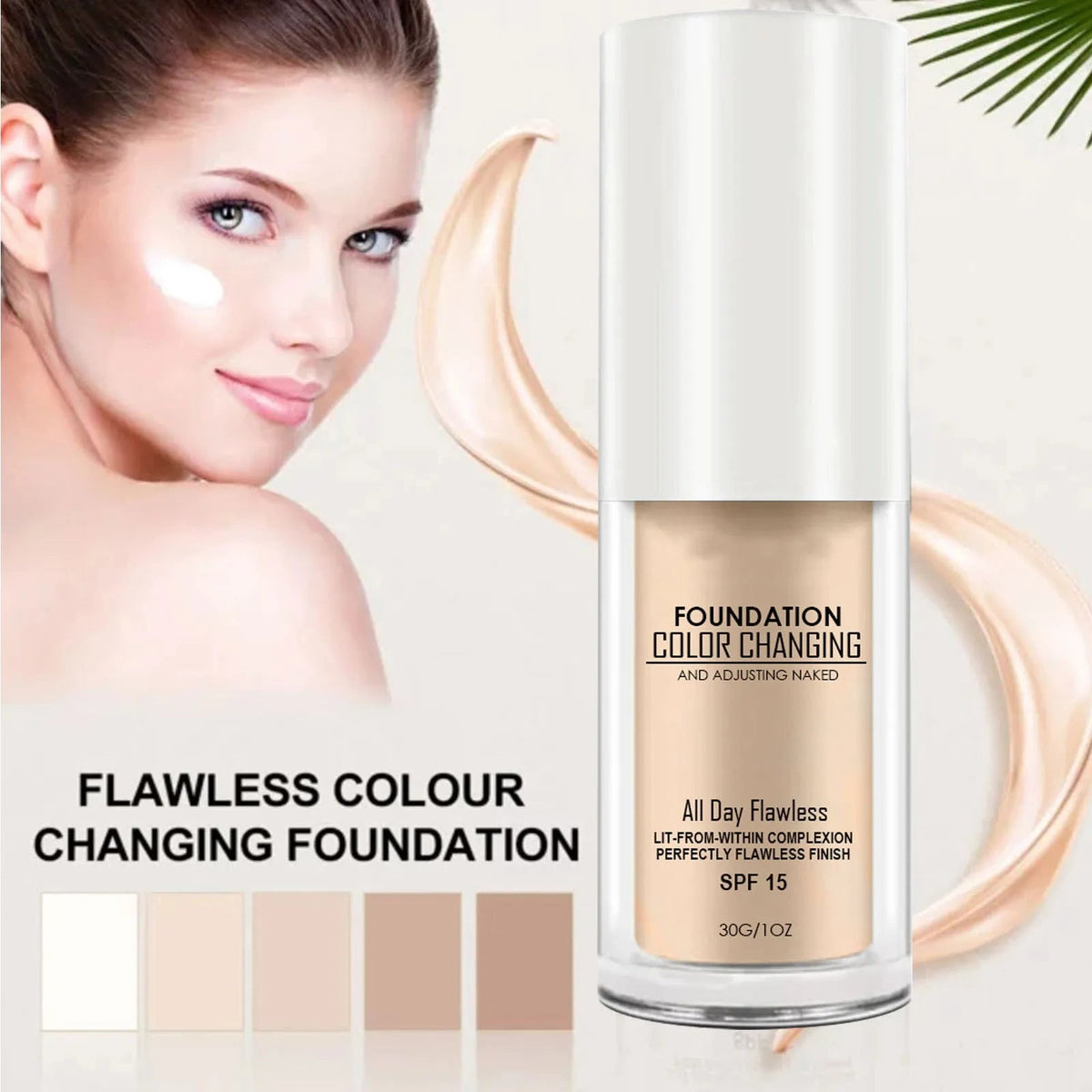 SeidenSchimmer™ / Perfekte Strahlende Und Natürliche Foundation (1+1 GRATIS) - Sopheria