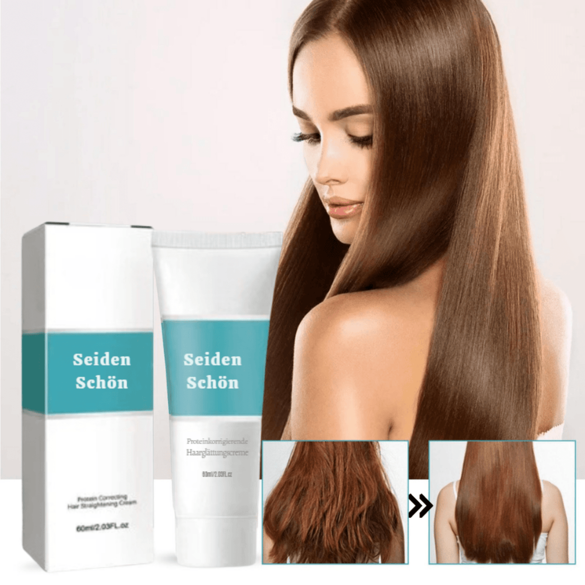 SeidenSchön™ / Sofortglättende Creme Für Seidiges Haar - Sopheria