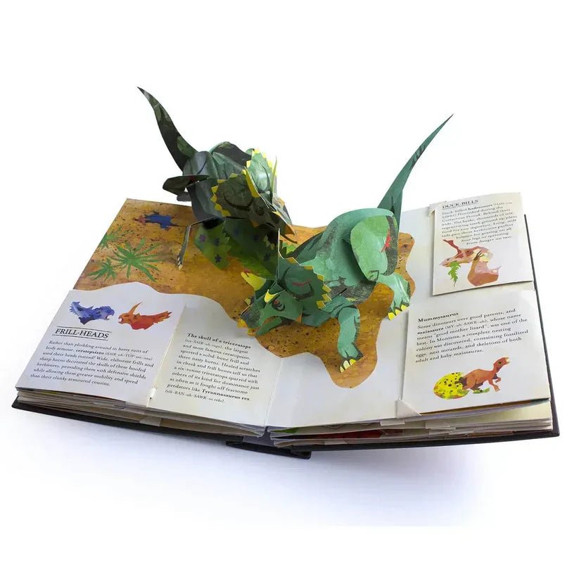 SeitenSaurier™ / 3D Pop-Up-Buch “Dinosaurier” - Sopheria