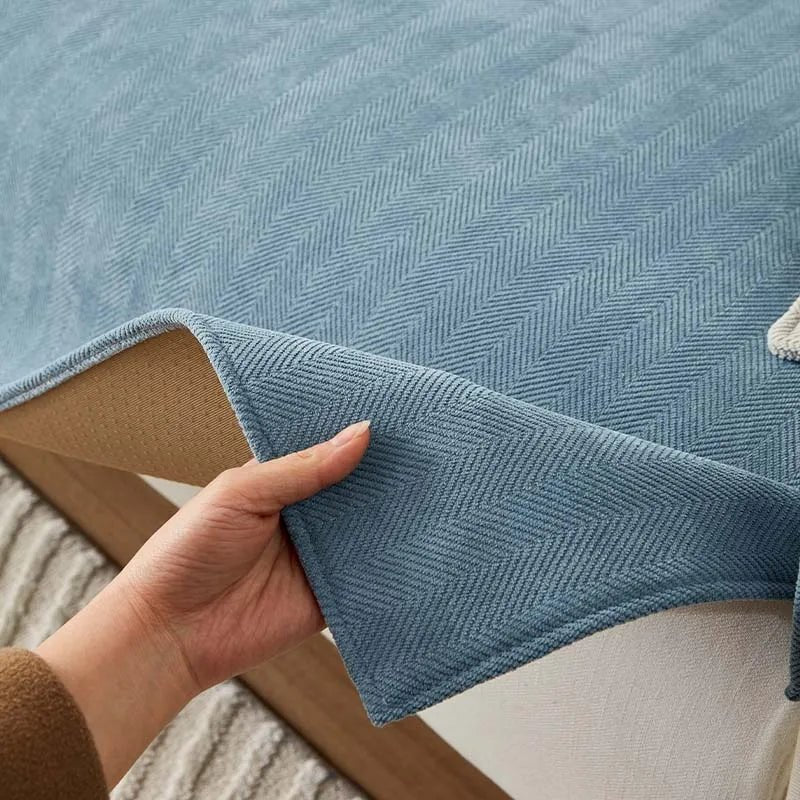SofaSchild™ / Luxuriöser Chenille-Herringbone-Sofaschoner - Sopheria