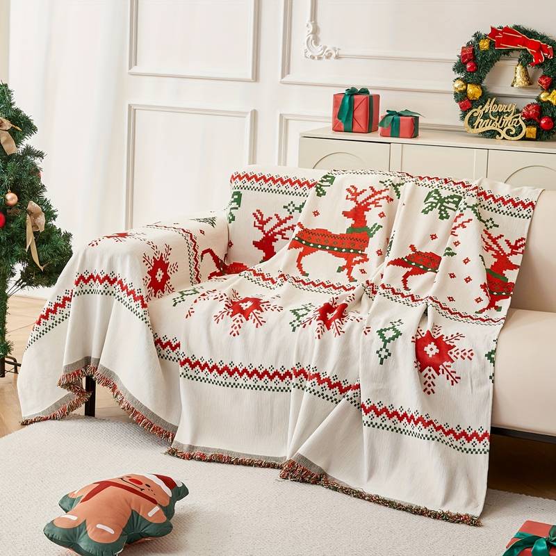 SofaSchnee™ / Sofabezug mit Weihnachtsmotiv - Sopheria