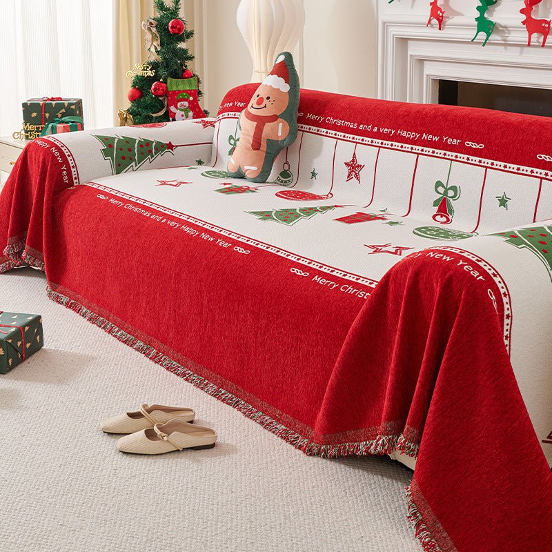 SofaSchnee™ / Sofabezug mit Weihnachtsmotiv - Sopheria