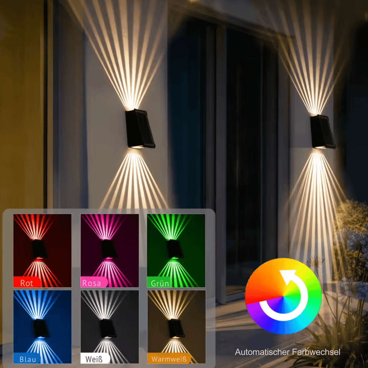 SolarSchein™ / RGB-Solarlampen - Sopheria