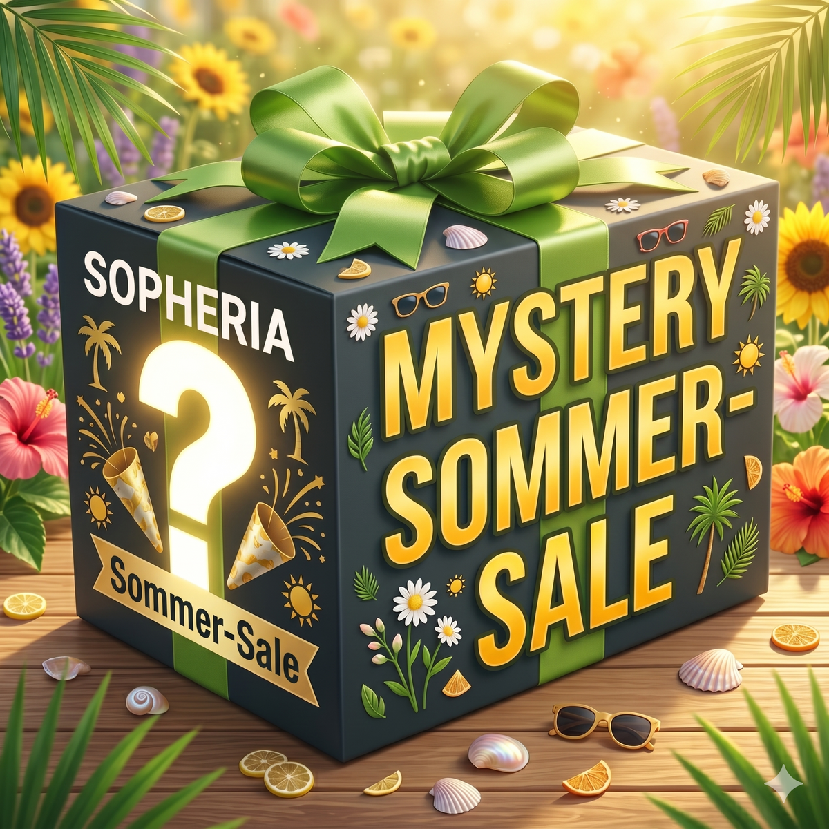 GRATIS Geheimes Geschenk! – Sommersale