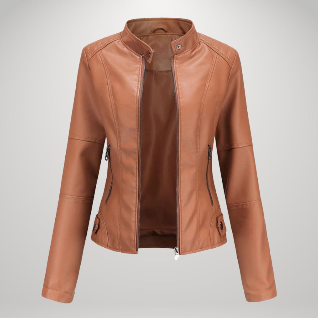 Sophia™ Lässige Lederjacke - Sopheria