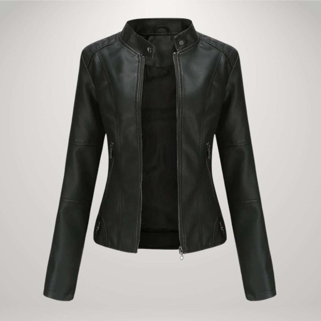 Sophia™ Lässige Lederjacke - Sopheria