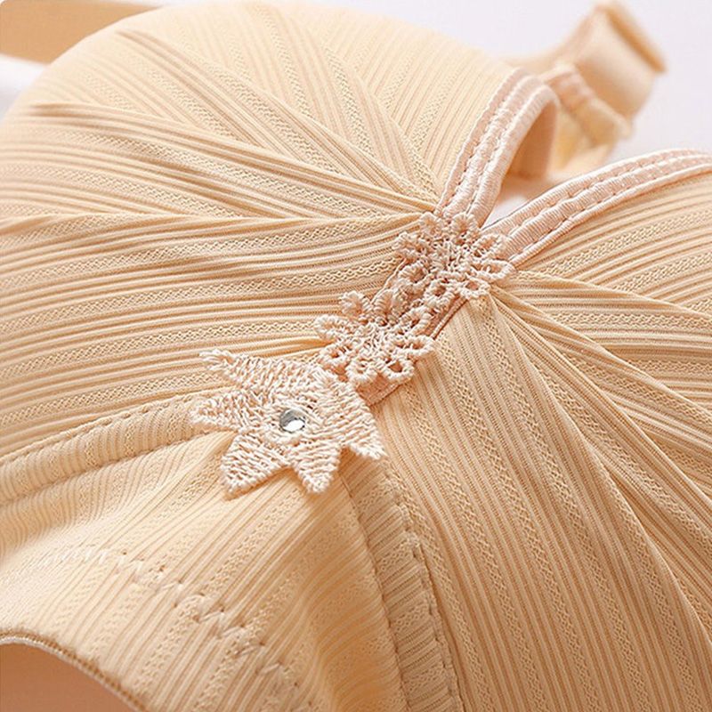 Damen BH ohne Bügel | Ringless Comfort Bra | Atmungsaktiv & Gepolstert für täglichen Halt