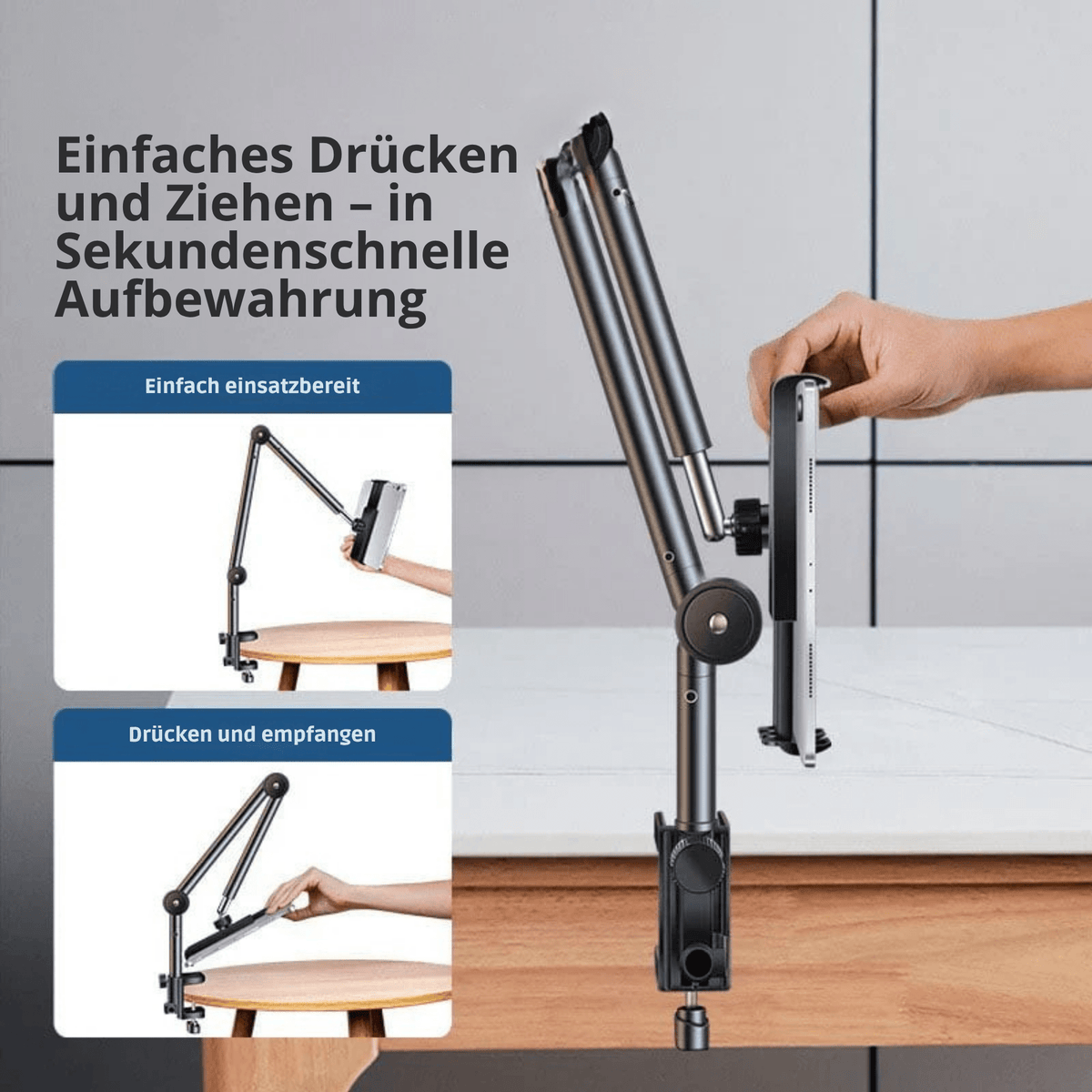 StänderStark™ / Stabiler Tablet- Und Handyhalter - Sopheria