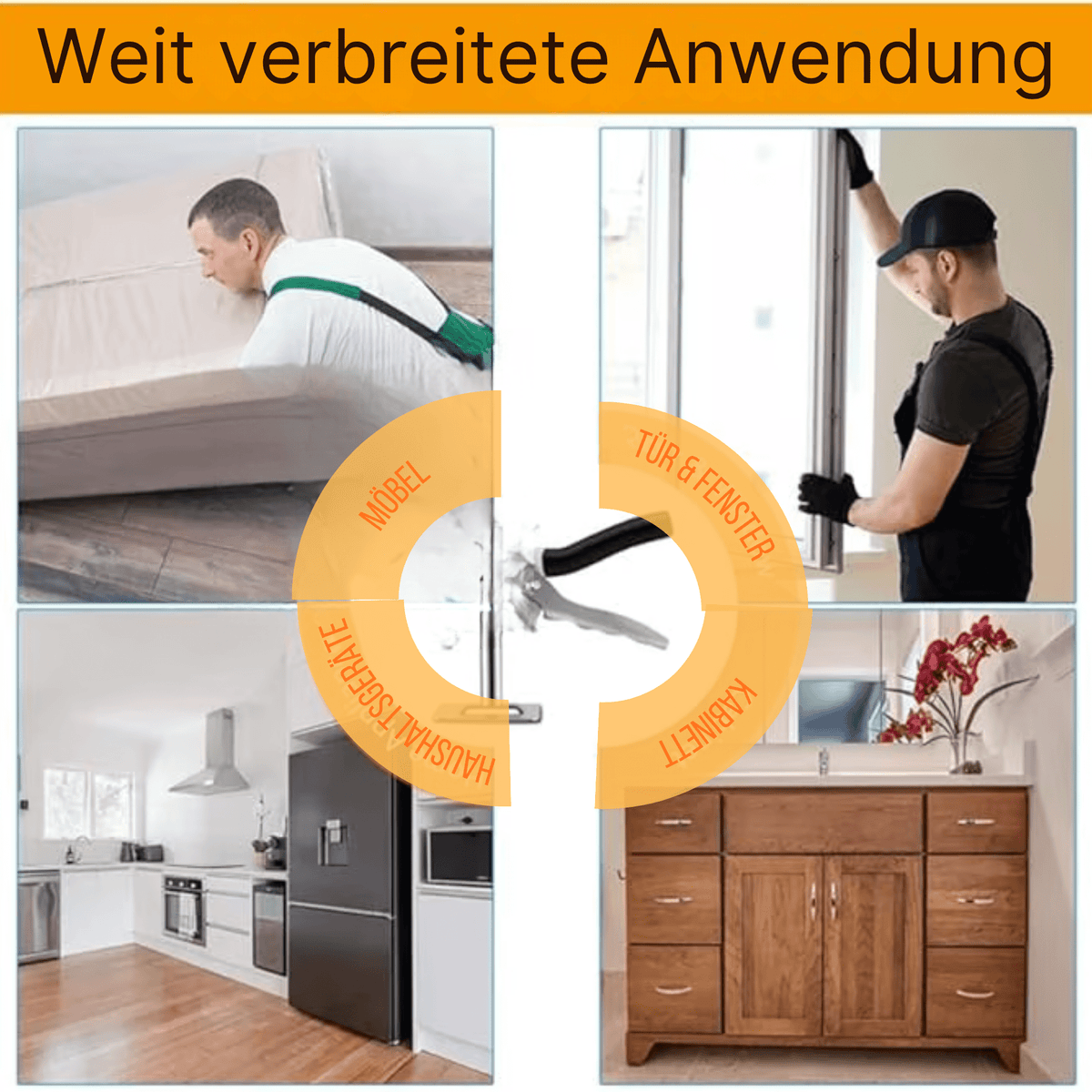 StahlStütze™ / Hausheber Zum Nivellieren, Möbelhebewerkzeug - Sopheria