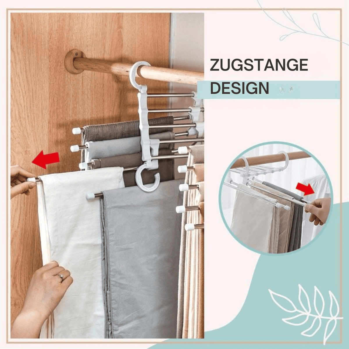 StangenSparer™ / Multifunktionaler Hosenbügel - Sopheria