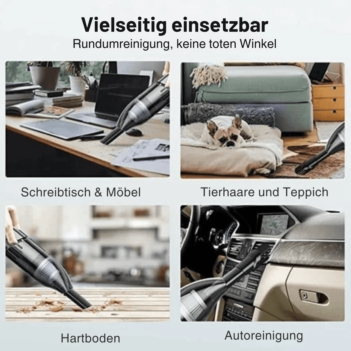 StaubStar™ / Kabelloser Handstaubsauger fürs Auto - Sopheria