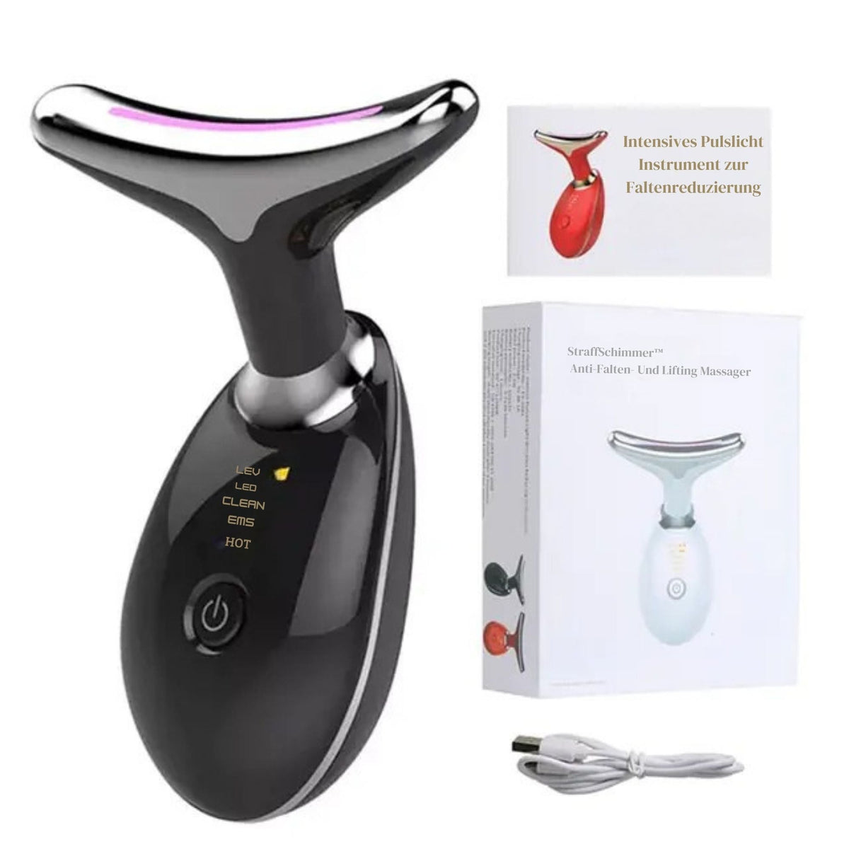 StraffSchimmer™ / Anti-Falten- Und Lifting-Massager - Sopheria