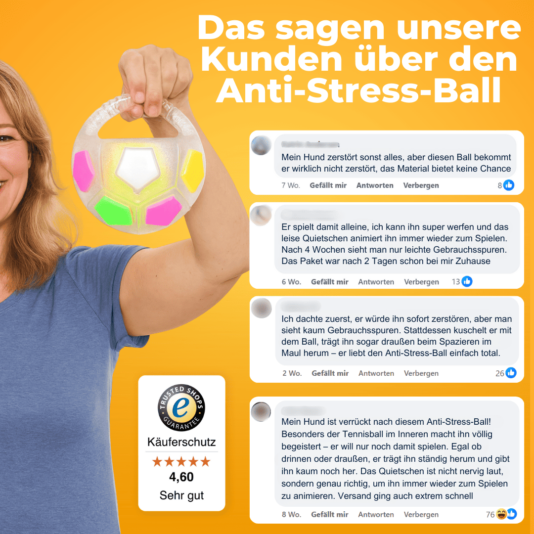 StressSchnapper™ / Anti-Stress-Ball Für Haustiere - Sopheria