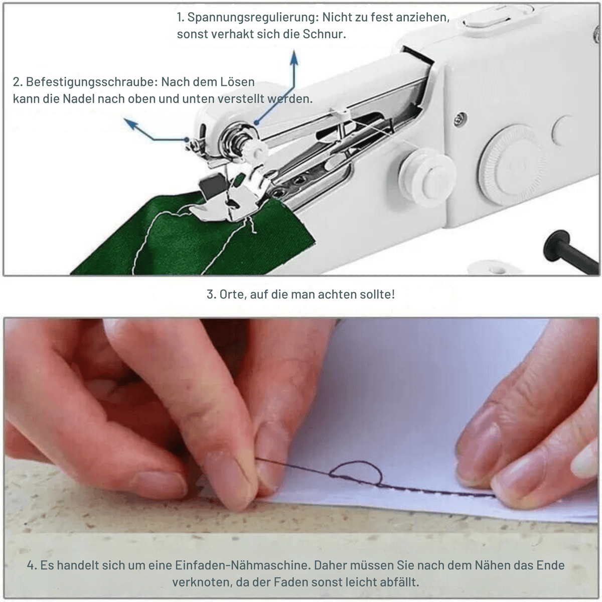 TaschenTacker™ / Handgehaltene Nähmaschine - Sopheria