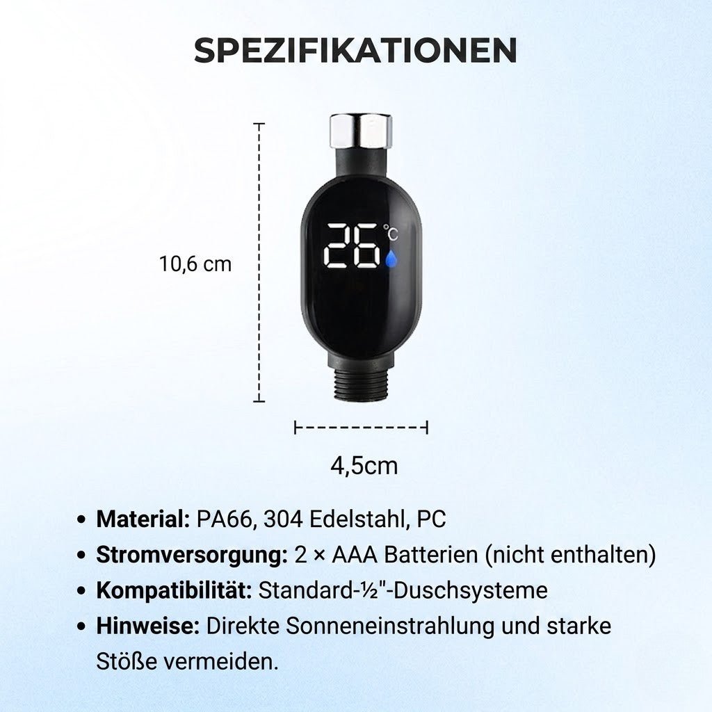 Tempello / 60 % Rabatt! Leicht ablesbares digitales Badethermometer – Sanfter Schutz, sofortige Temperaturanzeige & Babysicher - Sopheria