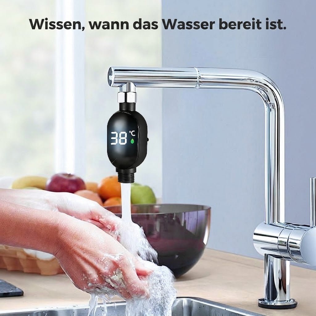 Tempello / 60 % Rabatt! Leicht ablesbares digitales Badethermometer – Sanfter Schutz, sofortige Temperaturanzeige & Babysicher - Sopheria