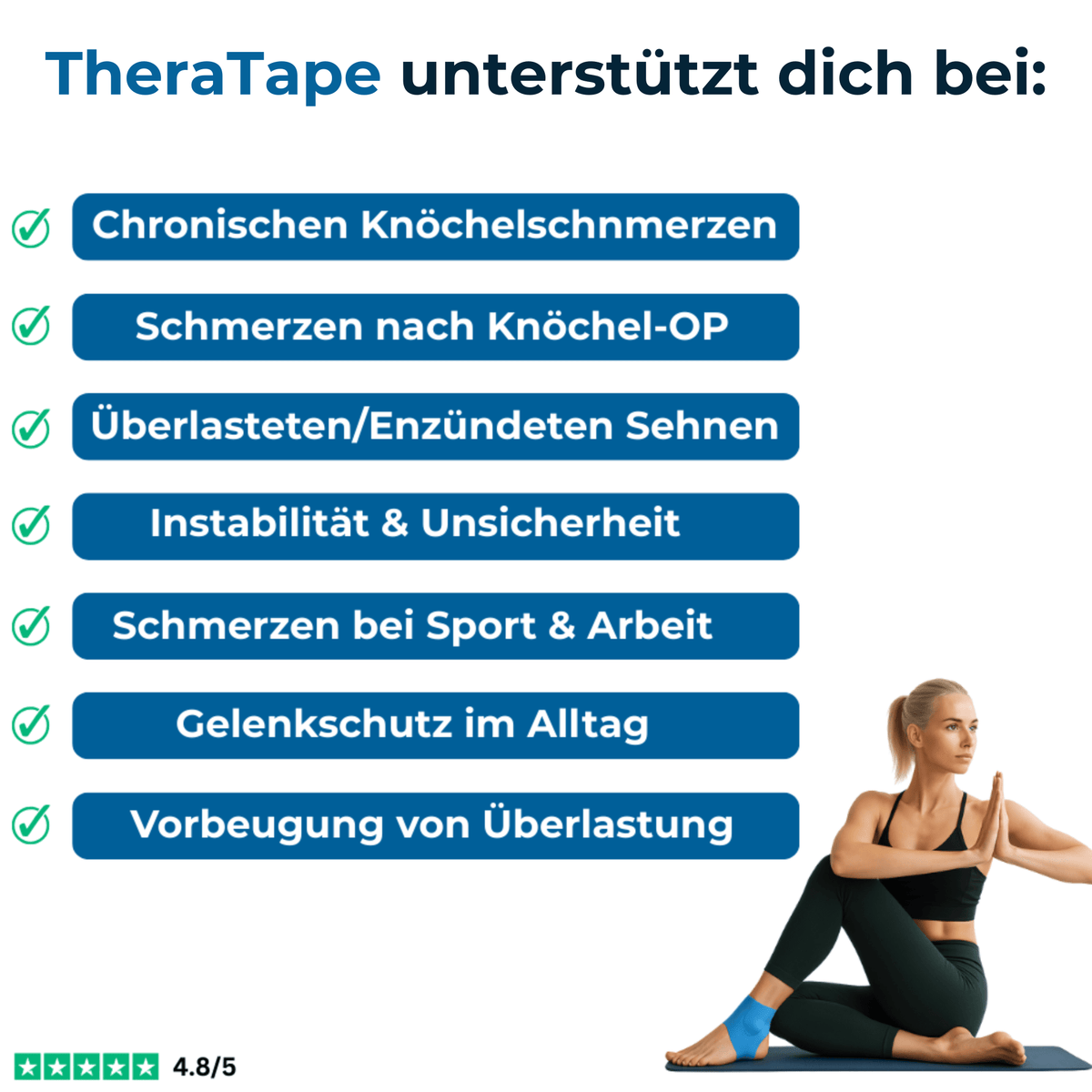TheraTape - Fußgelenk - Sopheria
