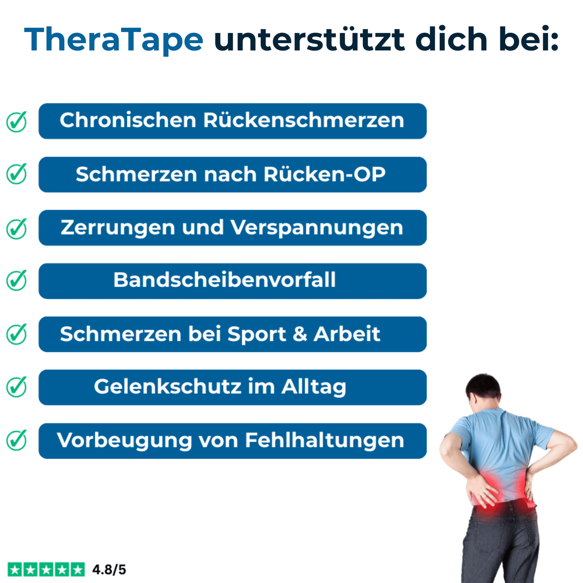 TheraTape - Rücken - Sopheria