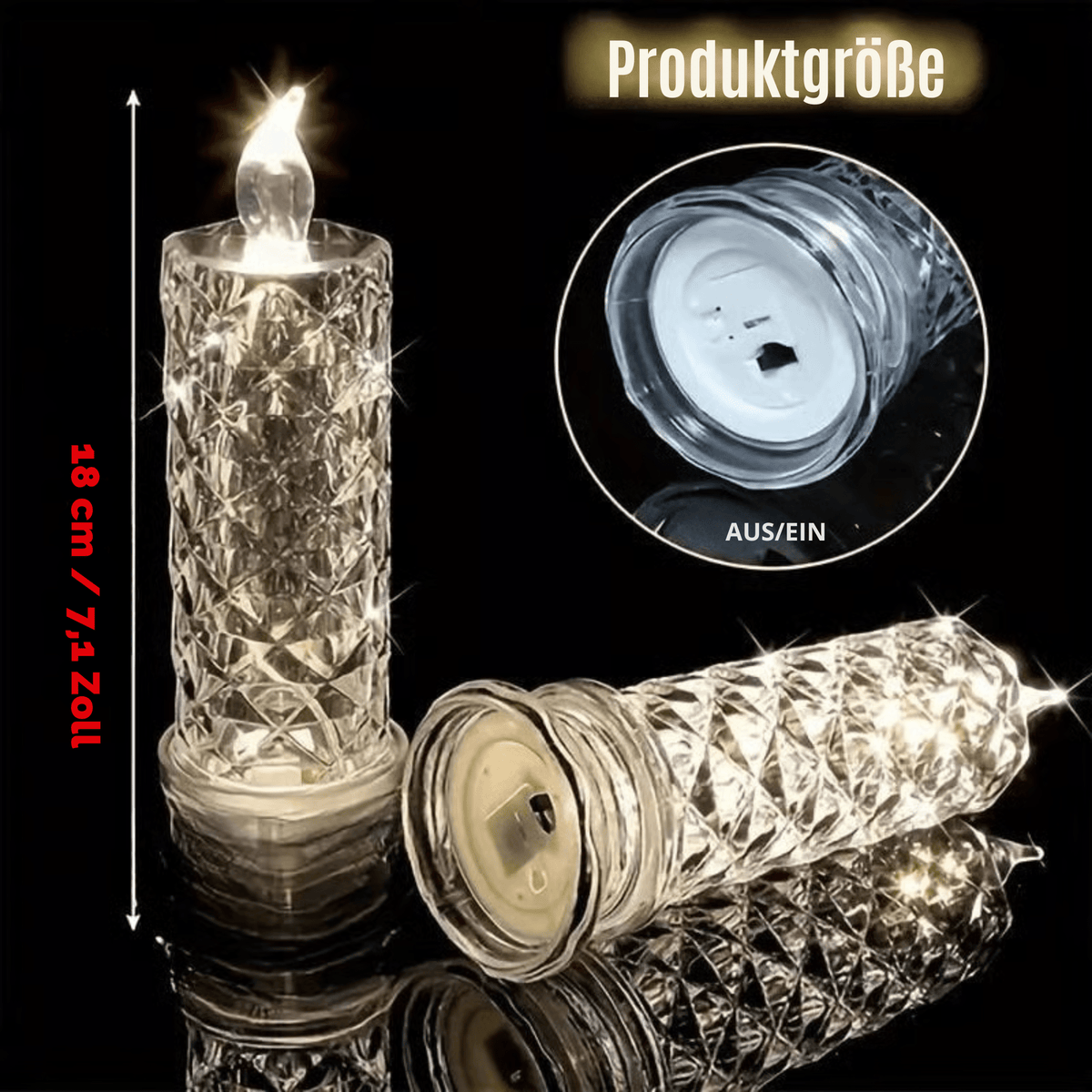 TischTraumlicht™ / LED-Kristallkerzenlichter - Sopheria