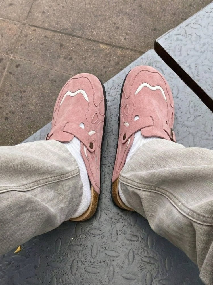 Urbanix - Komfort Clogs mit modernem Wellen Desig - Sopheria