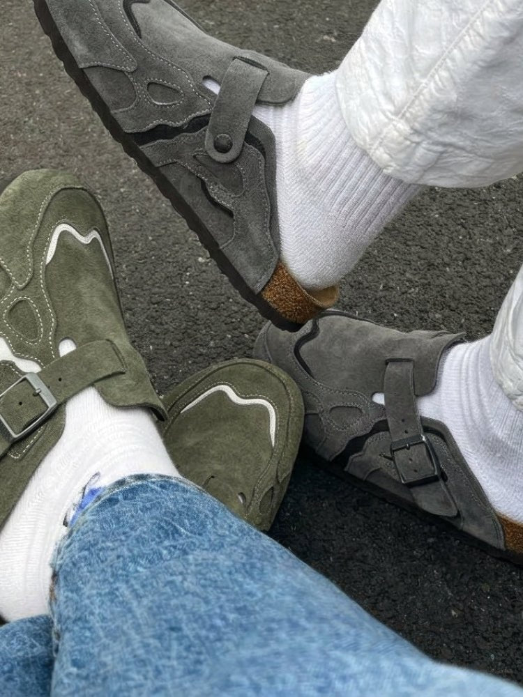 Urbanix - Komfort Clogs mit modernem Wellen Desig - Sopheria