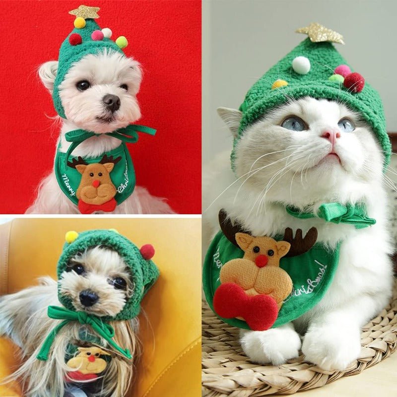 WeihnachtsWau™ / Niedliche Weihnachtsbaum-Mütze - Sopheria