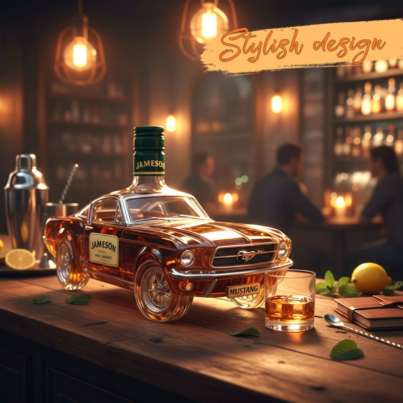 WhiskyWild™ / Bronco Whiskyflasche - Sopheria