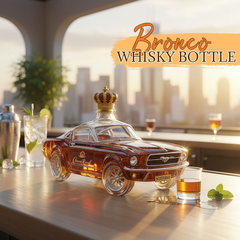 WhiskyWild™ / Bronco Whiskyflasche - Sopheria