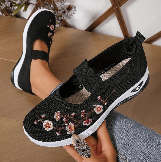 Women's Casual Breathable Slip On Orthopaedic Walking Sneakers - Sopheria