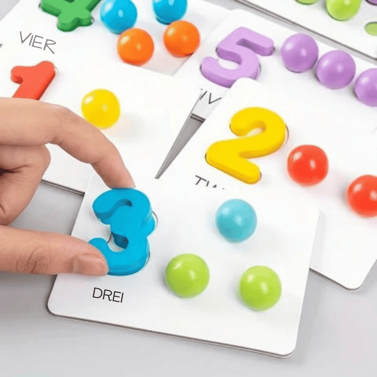 ZahlenZauber™ / Montessori Mathe Lernset - Sopheria