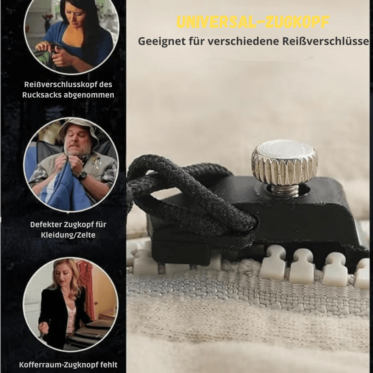 ZippZauber™ / Abnehmbares Universal-Reißverschlussreparaturwerkzeug - Sopheria