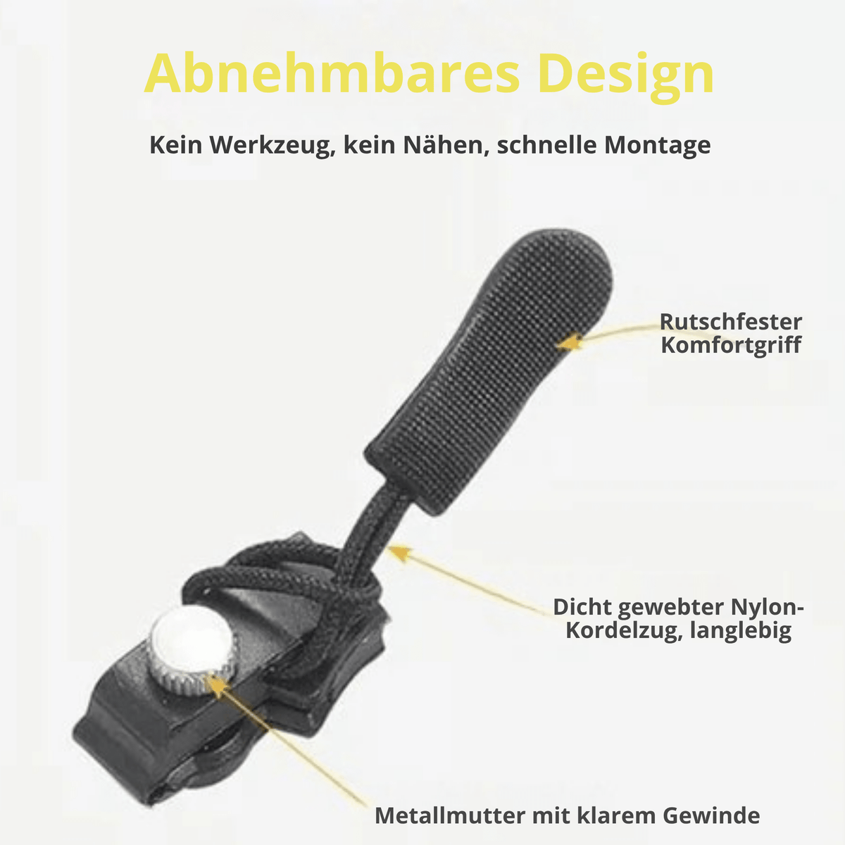 ZipZack™ / Abnehmbares Universelles Reißverschluss-Reparaturwerkzeug - Sopheria