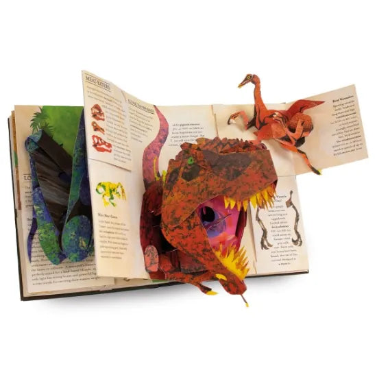 DinoDrama™ / 3D-Pop-up-Buch der Dinosaurier und urzeitlichen Meeresmonster