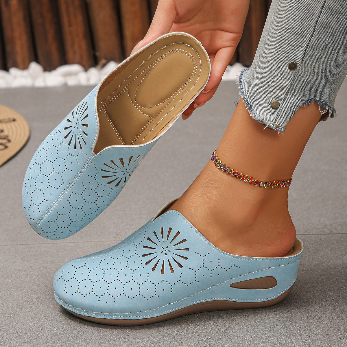 Ellakie | Alltagsschuhe im Sommer-Look mit floralem Design