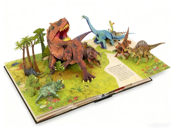 BrüllBuch – 3D-Pop-up-Buchreihe über die Urzeit